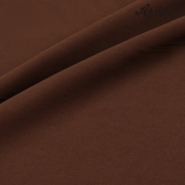 Polyester Twill 150cm Wide X 50cm Brown　No.21