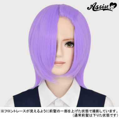 Front Lace Short Romance Purple NLP-35