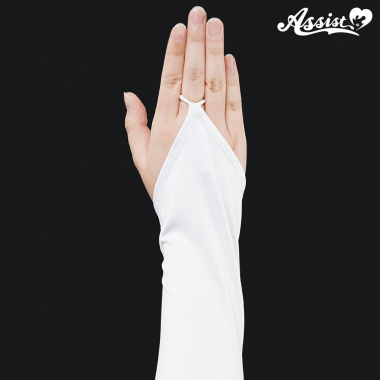 Japanese style gauntlets　White