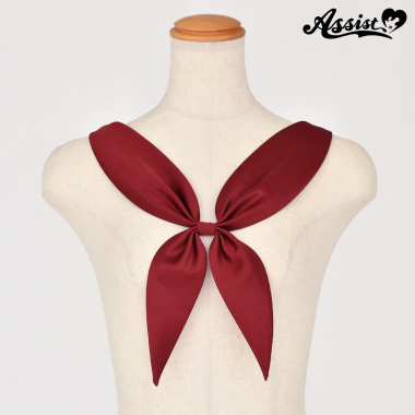 Scarf-style Ribbon Type 2　Deep Red