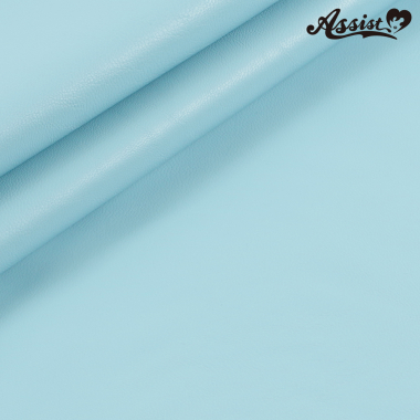 Stretch Synthetic Leather Fabric 135cm Wide X 50cm Blue No.34