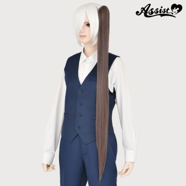 100cm Clip-in Wig　Rich Brown NMRC-173