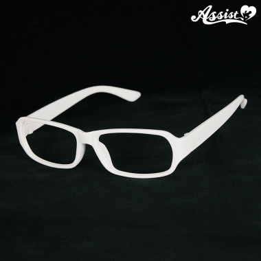 Glasses Frame Type 1　White