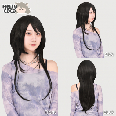 Jellyfish Hair Long　Melty Black