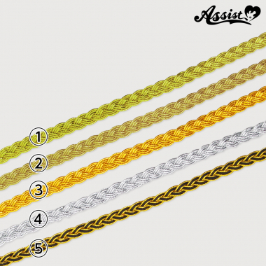 Blade Type B 1cm Width X 1M　yellow gold