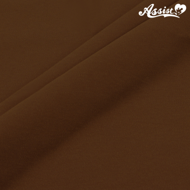 Polyester Twill 150cm Wide X 50cm Brown　No.18