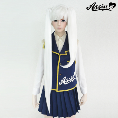 Volume Clip-in Wig　White 600