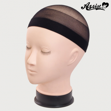 Wig net (swimming cap type) Black