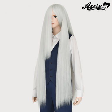 Super Long Waffle Style White Silver 60