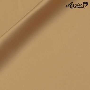 Assist Satin Fabric 125cm Wide X 50cm Brown No.15