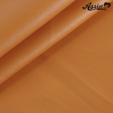 Stretch Synthetic Leather Fabric 135cm Wide X 50cm Brown No.15