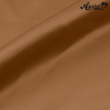 Matte Satin 150cm Wide X 50cm Brown　No.12