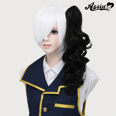 40 cm Clip-in Curly Wig Black 1B