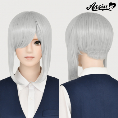 Under Cut Wig　White Silver × White Silver