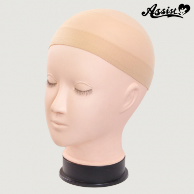 Wig net (swimming cap type) Beige