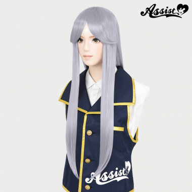 Long Wig with 1 Round Skin Top　Misty NNG-56