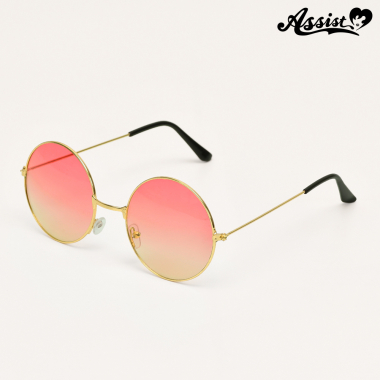 Colored Sunglasses Gradient Pink