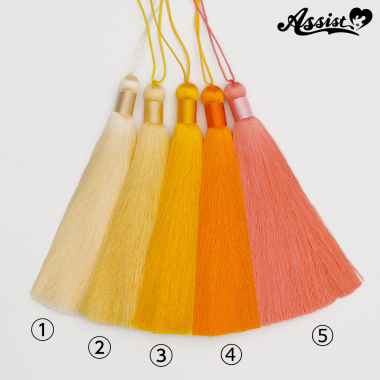 Tassel 15cm 1 Piece Color Group 2　apricot