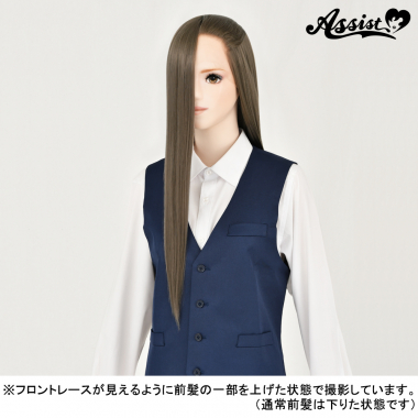 Front Lace Long DX　Ash Brown NABR-147