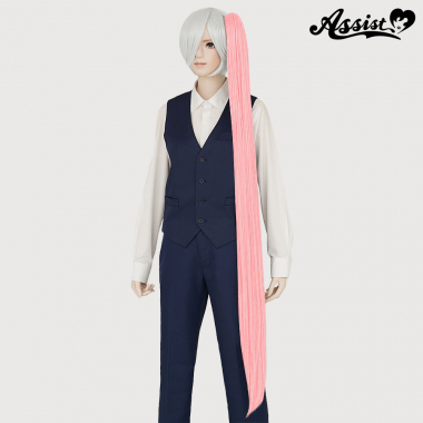 130cm Hair Extensions　Pinky Ribbon NPRI-163