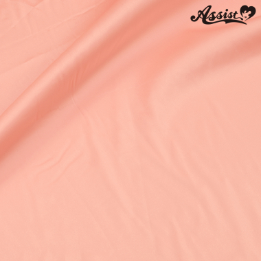 Assist Satin Fabric 125cm Wide X 50cm Pink/red No.36