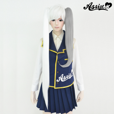 Volume Clip-in Wig　Silver NS-15