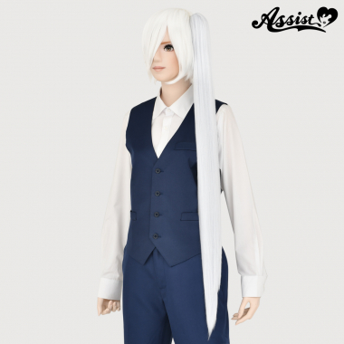 100cm Clip-in Wig Powder Snow NPD-182