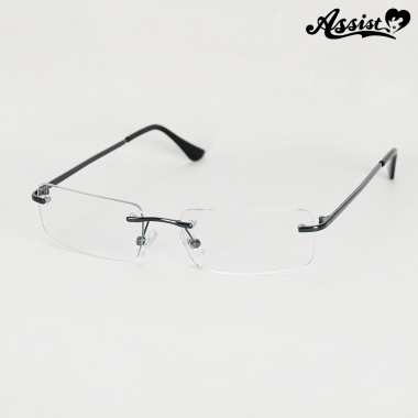 Frameless Glasses Black