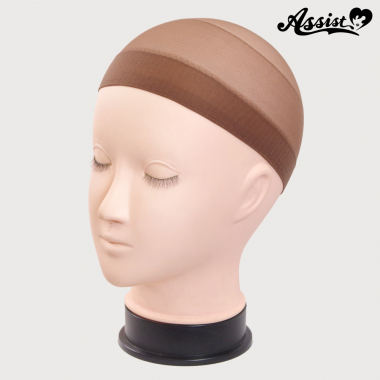 Wig net (swimming cap type) Brown