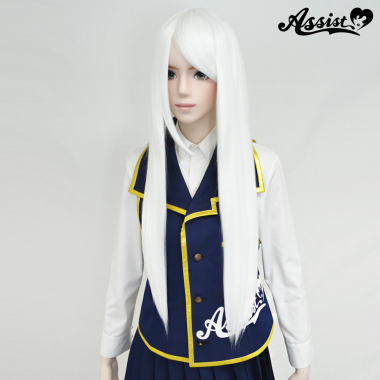 Non-transparent Wig　White 600