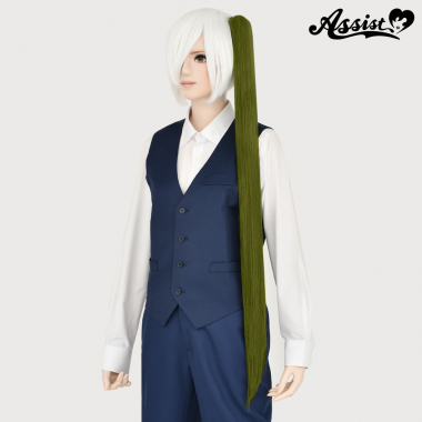 100cm Clip-in Wig　Ivy Green NGDO-17