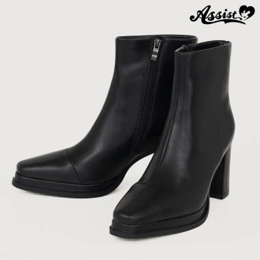 Beautiful Legs Short Boots　Black