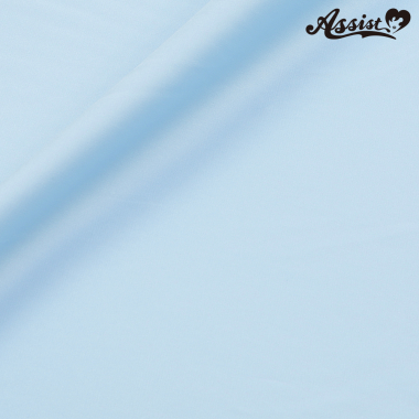 Assist Satin Fabric 125cm Wide X 50cm Blue No.50