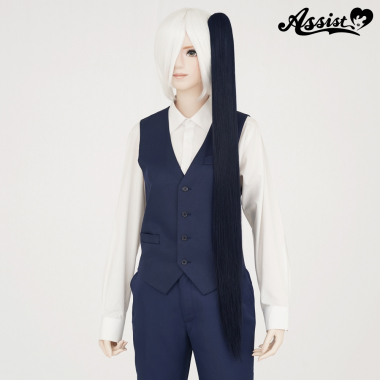 100cm Clip-in Wig　Astro Noir