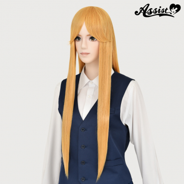 Long Wig with 1 Round Skin Top　Milk Brulee NMIB-187