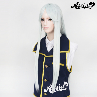 Long Wig with 1 Round Skin Top　Rice Shower NRSW-156