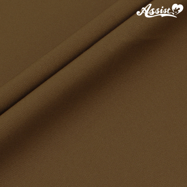 Polyester Gabardine 150cm Wide X 50cm Brown　No.15