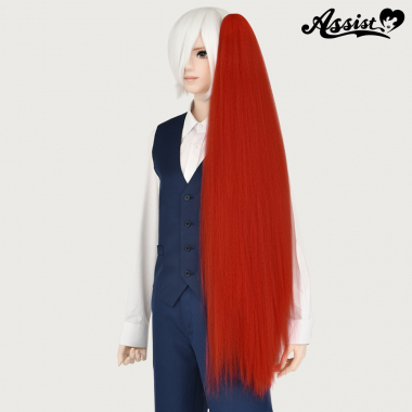 Waffle Clip-in Wig Red NRS-24