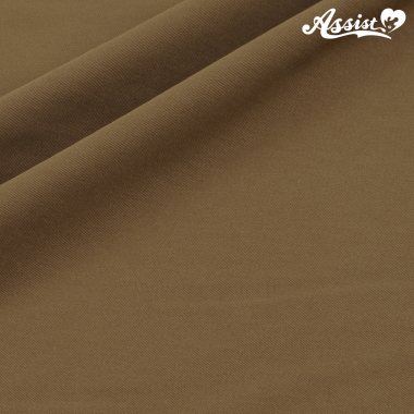 Polyester Twill 150cm Wide X 50cm Brown　No.17