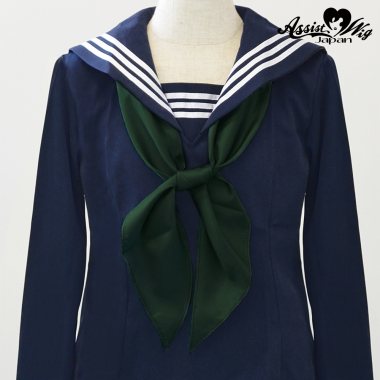 [While Supplies Last] Schoolgirl Necktie　Green