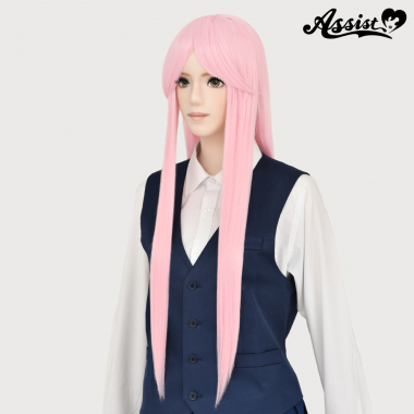 Long Wig with 1 Round Skin Top　Stella Pink NSPI-201