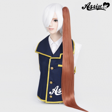 100cm Clip-in Wig　Peach Latte NPL-154