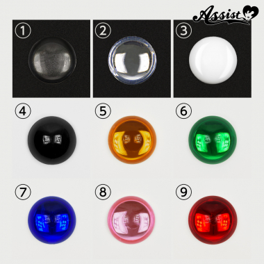 Crystal Parts, Round, 3cm, 1 Piece, Type A　clear