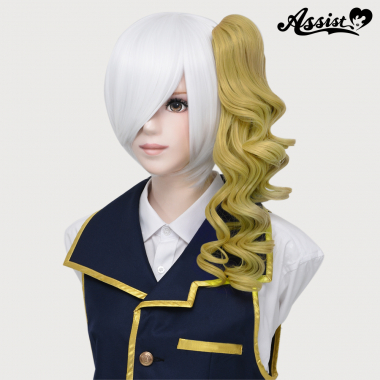 40 cm Clip-in Curly Wig Honey Blonde 86