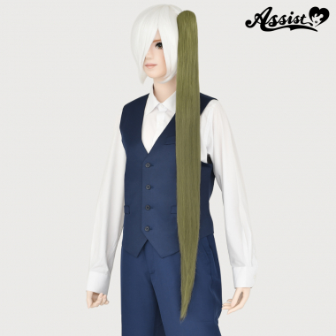 100cm Clip-in Wig　Basil Gold NBJ-30