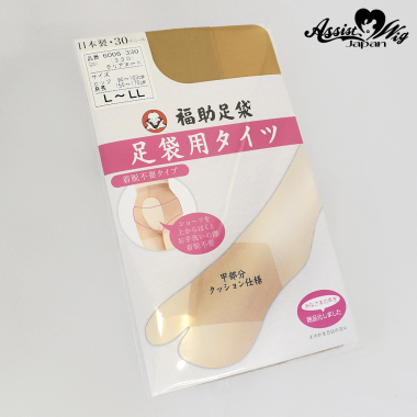 Tights for socks panty less type L