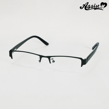 Half Frame Glasses (upper Type) Black