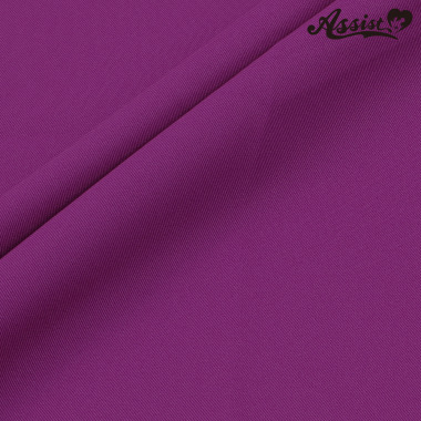 Polyester Gabardine 150cm Wide X 50cm Purple　No.48