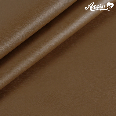 Stretch Synthetic Leather Fabric 135cm Wide X 50cm Brown No.20