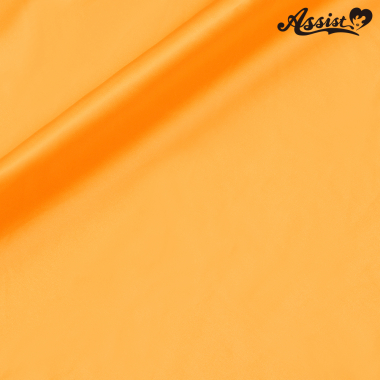 Assist Satin Fabric 125cm Wide X 50cm Yellow/Orange No.23